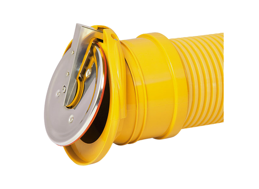 Pendelklappe für Drainage Rohr